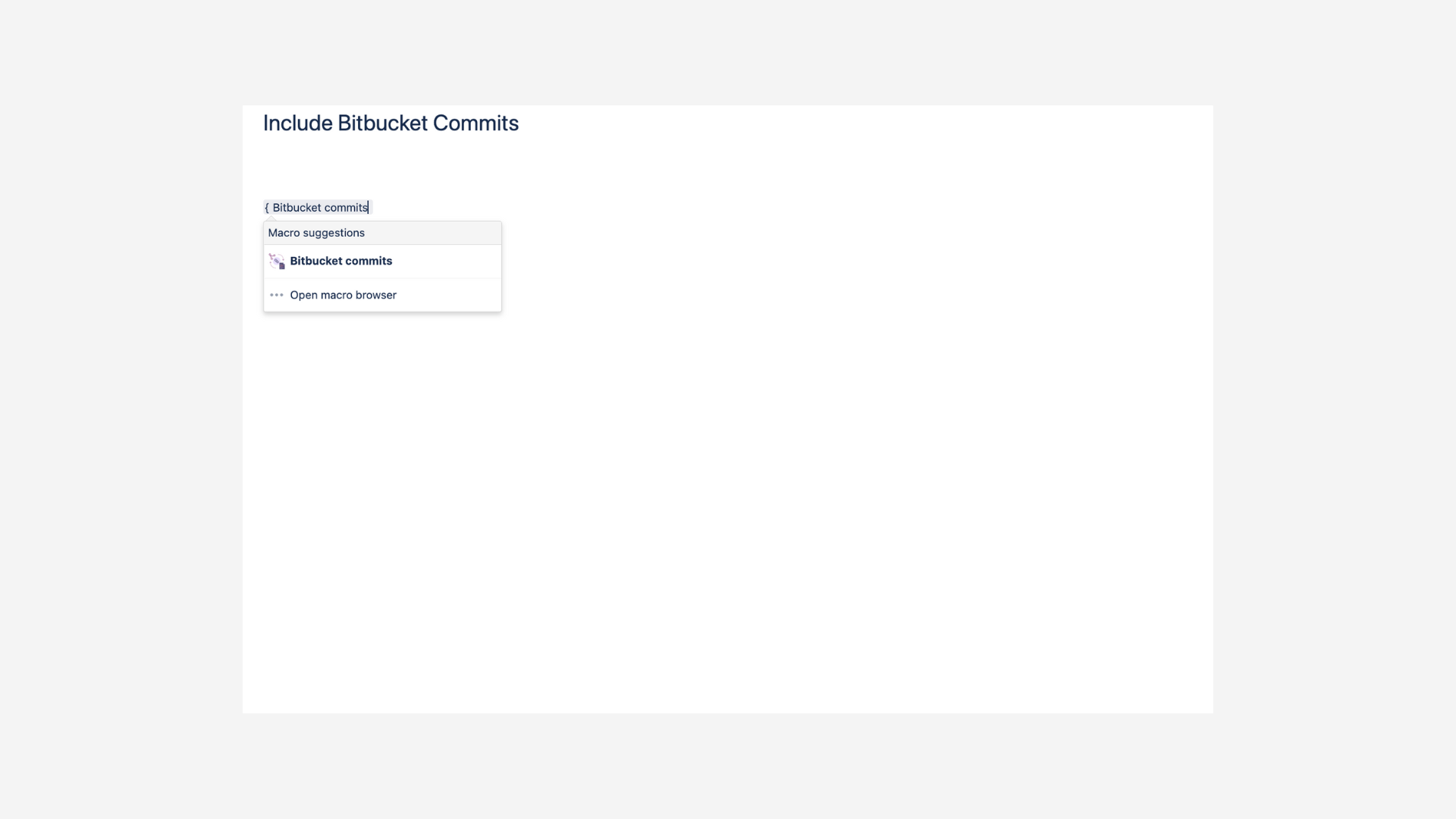 Include Bitbucket DC - add commits macro.png
